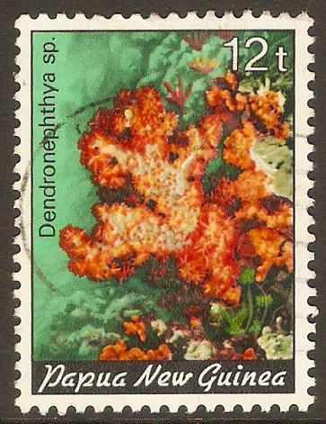 Papua New Guinea 1982 12t Coral series. SG442.
