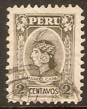 Peru 1931 2c Olive-green. SG500.