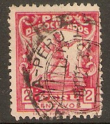 Peru 1931 2c Carmine. SG508a.
