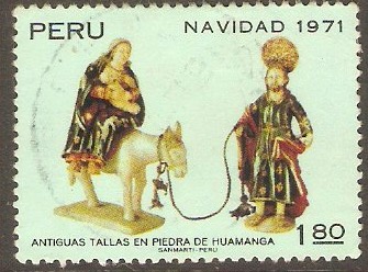 Peru 1971 1s.80 Christmas series. SG1109.