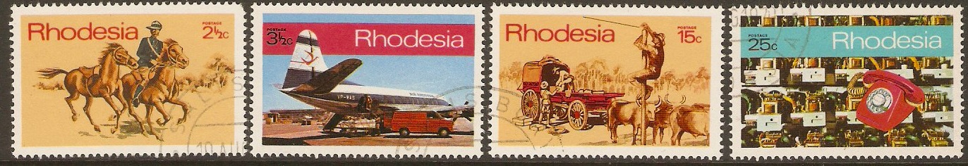 Rhodesia 1970 Posts & Telecomms Corporation Set. SG453-SG456.