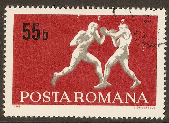 Romania 1969 55b Sports series. SG3626.