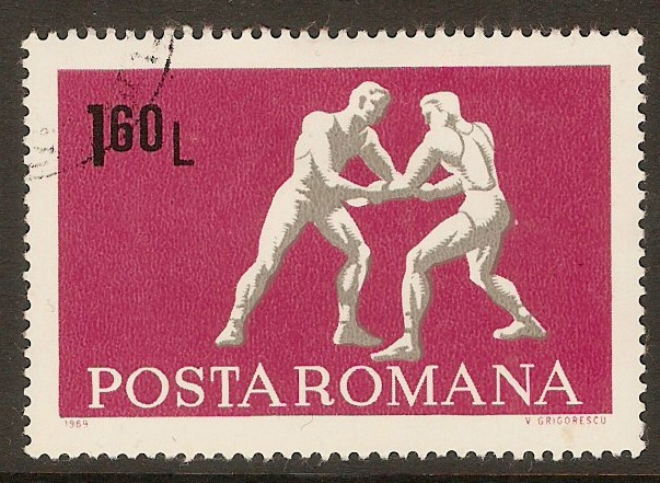 Romania 1969 1l.60 Sports series. SG3629.