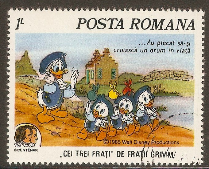 Romania 1985 1l Grimm Brothers series. SG5000. - Click Image to Close