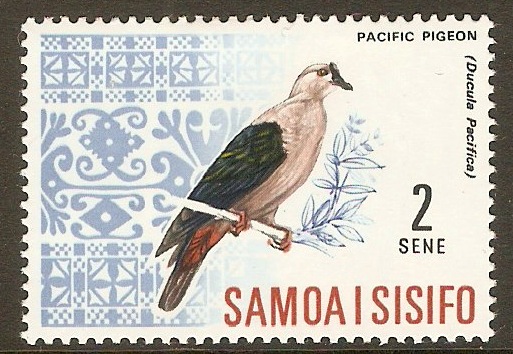 Samoa 1967 2s Birds series. SG281