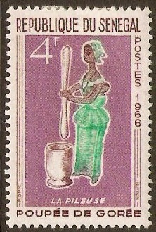 Senegal 1966 4f Goree Puppets series. SG318.