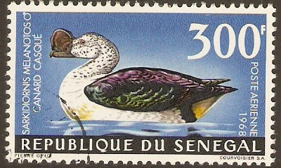 Senegal 1968 300f Birds series. SG380.