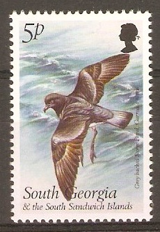 South Georgia 1999 5p Birds series. SG296.