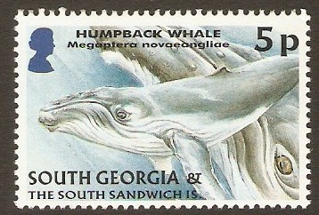 South Georgia 2004 5p Juvenile Fauna Series. SG393.