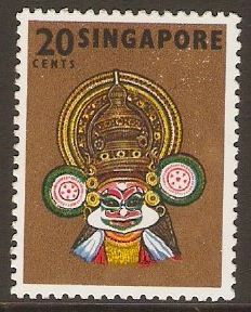 Singapore 1968 20c Cultural Series. SG107a.