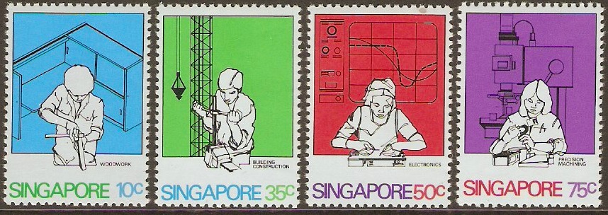 Singapore 1981 Training Set. SG400-SG403.