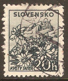 Slovakia 1939 20h Grey. SG42.