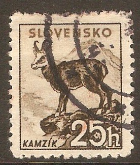 Slovakia 1939 25h Brown. SG43.