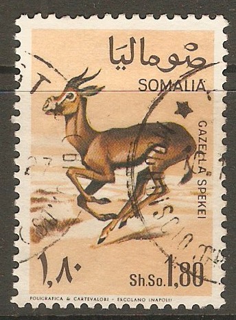 Somalia 1968 1s.80 Antelopes series. SG482.