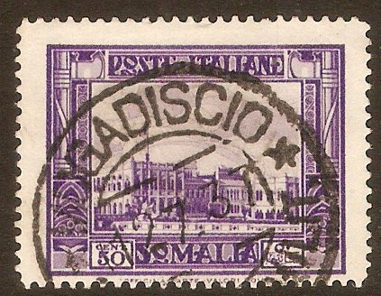 Italian Somaliland 1932 50c Bright violet. SG169a.