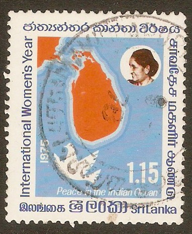 Sri Lanka 1975 1r.15 Int. Women's Year. SG610.