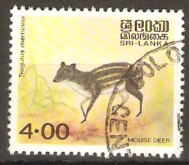 Sri Lanka 1982 4r Animals series. SG782.