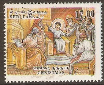 Sri Lanka 1993 17r Christmas series. SG1251.