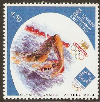 Sri Lanka 2004 4r.50 Olympic Games series. SG1708.