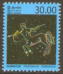 Sri Lanka 2007 30r Constellations series - Centaurus. SG1907.