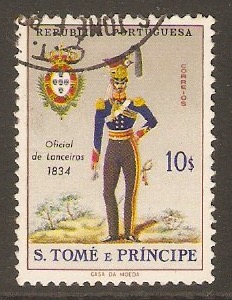 St.Thomas and Prince 1965 10E Military Uniforms series. SG451.