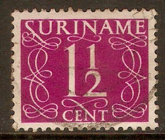 Surinam 1948 1c Bright purple. SG348.