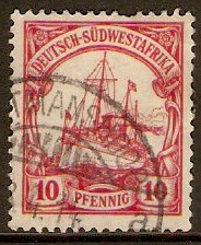 German S.W. Africa 1901 10pf Carmine. SG13.
