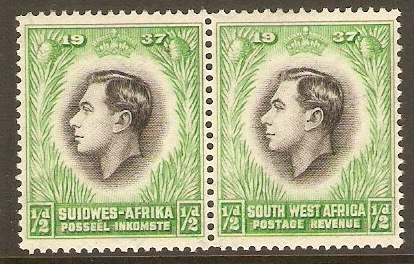 South West Africa 1937 d Coronation Series. SG97.