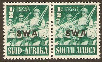 South West Africa 1941 d Green. SG114.
