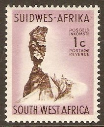 South West Africa 1961 1c Sepia and reddish violet. SG172.