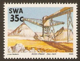 South West Africa 1989 35c Minerals Series. SG528.