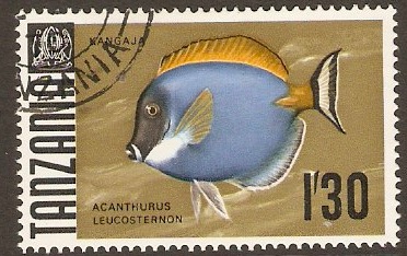Tanzania 1967 1s.30 Fish Series. SG152