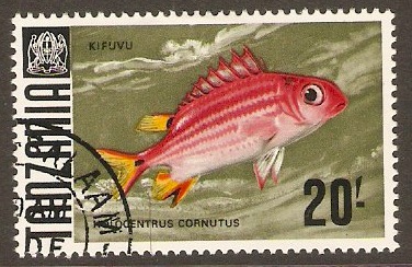 Tanzania 1967 20s Fish Series. SG157a.