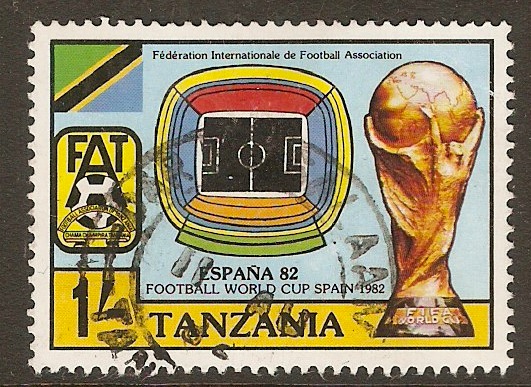 Tanzania 1982 1s World Cup Football series. SG347.