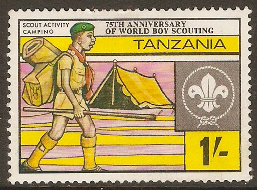 Tanzania 1982 1s Boy Scout Anniversary series. SG357.