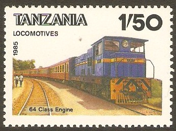 Tanzania 1985 1s.50 Railway Locomotives Series. SG445.