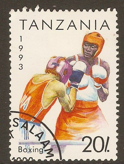 Tanzania 1993 20s Sports series - Boxing. SG1506.