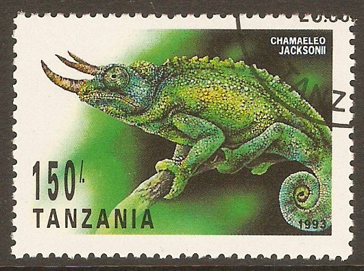 Tanzania 1993 150s Reptiles series - Chameleon. SG1532.