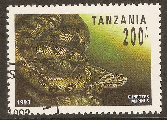 Tanzania 1993 200s Reptiles series - Snake. SG1533.