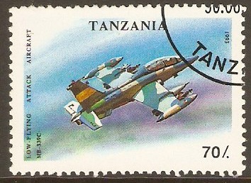 Tanzania 1993 70s Military Aircraft Series. SG1676.