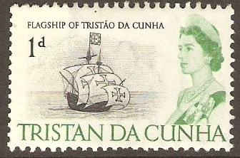 Tristan da Cunha 1965 1d Ships Series. SG72