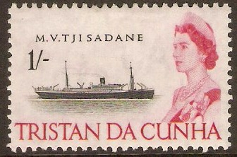 Tristan da Cunha 1965 1s Ships Series. SG80 - Click Image to Close