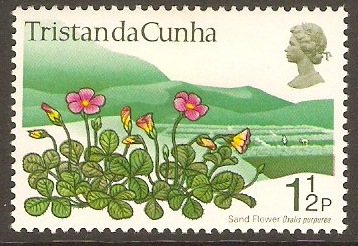 Tristan da Cunha 1972 1p Flowering Plants Series. SG160.