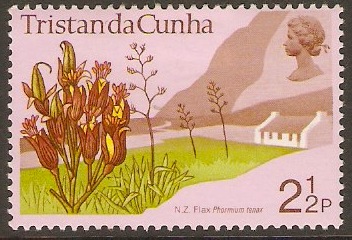Tristan da Cunha 1972 2p Flowering Plants Series. SG161.