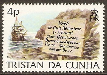 Tristan da Cunha 1983 4p Island History Series. SG351.