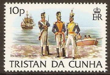 Tristan da Cunha 1983 10p Island History Series. SG353.