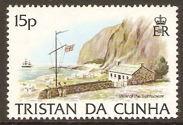 Tristan da Cunha 1983 15p Island History Series. SG354.
