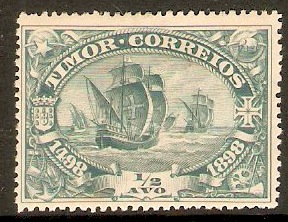 Timor 1898 a Blue-green. SG58.