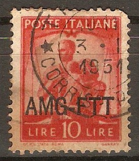 AMG 1949 10l Vermilion. SG109.