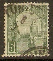 Tunisia 1906 5c Deep green on green. SG33.